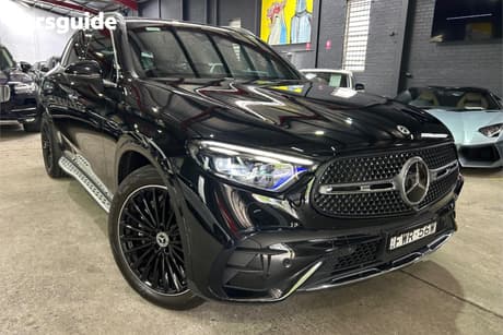 Black 2023 Mercedes-Benz GLC300 Wagon 4Matic Mhev