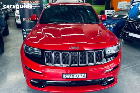 Red 2014 Jeep Grand Cherokee Wagon Srt 8 (4X4)