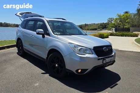 Silver 2015 Subaru Forester Wagon 2.5I-S