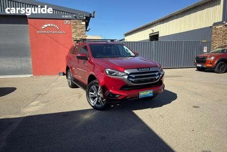 Red 2022 Isuzu MU-X Wagon Ls-U (4X4)