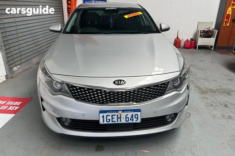 Grey 2016 Kia Optima Sedan Si