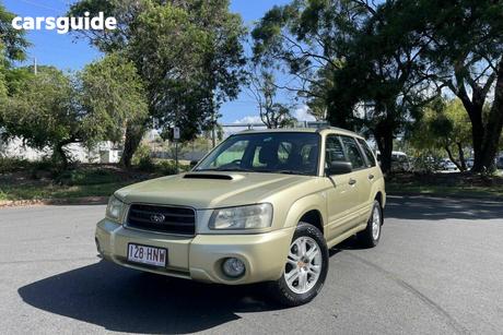 Gold 2004 Subaru Forester Wagon Xt Luxury