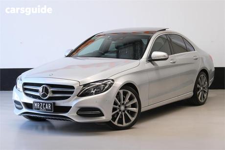 Silver 2014 Mercedes-Benz C250 Sedan Cdi Avantgarde