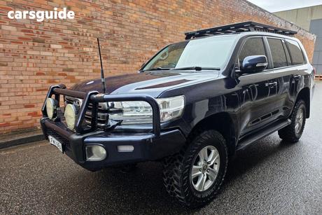 Blue 2016 Toyota Landcruiser SUV GXL (4X4) VDJ200R MY16