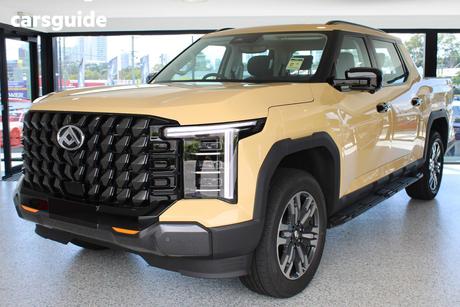 Yellow 2025 LDV Terron 9 Double Cab Pick Up Evolve