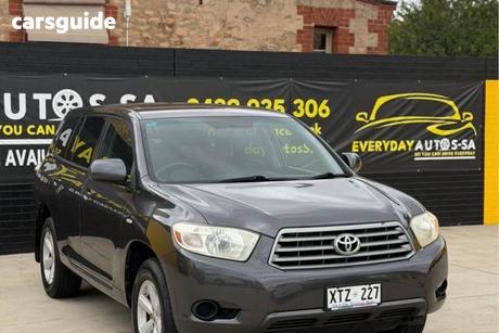 Grey 2008 Toyota Kluger Wagon Kx-R (4X4) 7 Seat