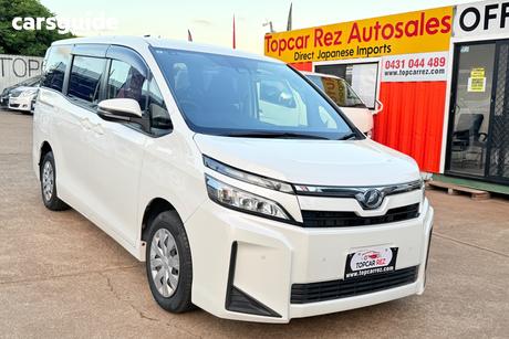White 2019 Toyota Voxy Wagon