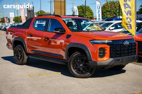 Orange 2025 LDV T60 Double Cab Utility Max Plus (4X4)