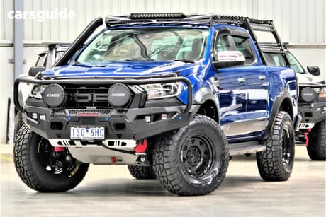 Blue 2020 Ford Ranger Double Cab Pick Up Xlt 3.2 (4X4)