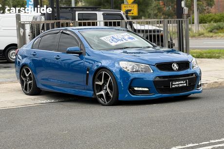 Blue 2013 Holden Commodore Sedan Sv6