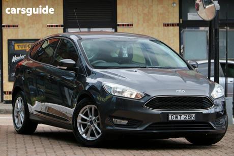 Grey 2018 Ford Focus Hatchback Trend