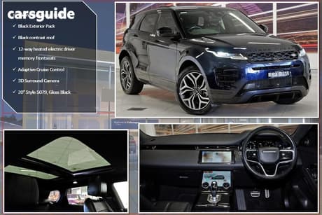 Blue 2021 Land Rover Range Rover Evoque Wagon P250 R-Dynamic Se (184Kw)