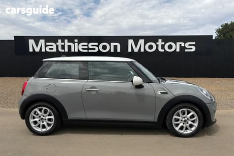 Grey 2019 Mini Cooper Hatchback 3D Hatch