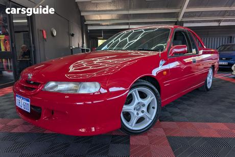 Red 1997 HSV Maloo Ute Tray VS II R