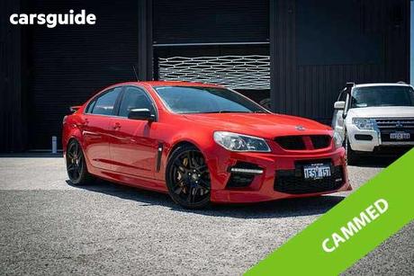 Red 2014 HSV GTS Sedan