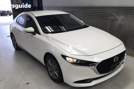 White 2021 Mazda 3 Sedan G20 Pure