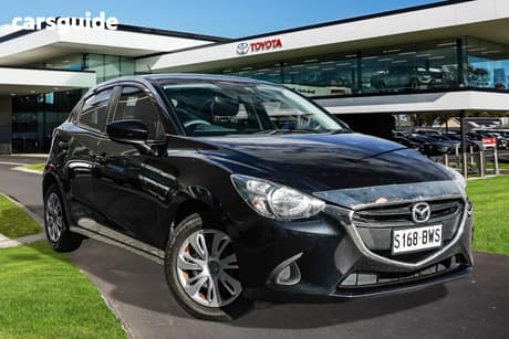 Black 2018 Mazda 2 Hatchback Neo