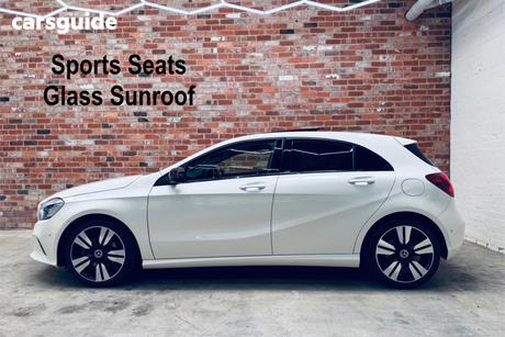 White 2018 Mercedes-Benz A180 Hatchback