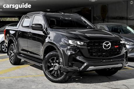 Black 2025 Mazda BT-50 Dual Cab Pick-up Sp (4X4)