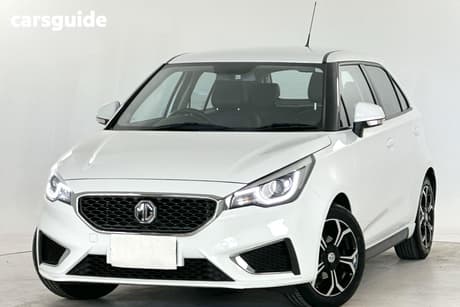 White 2022 MG MG3 Hatchback Excite (With Navigation)