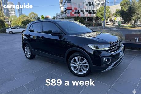 Black 2020 Volkswagen T-Cross Wagon 85Tsi Style