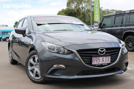 Grey 2013 Mazda 3 Hatchback Neo
