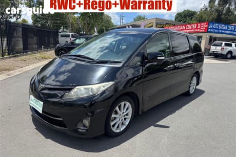 Black 2012 Toyota Estima SUV AERAS