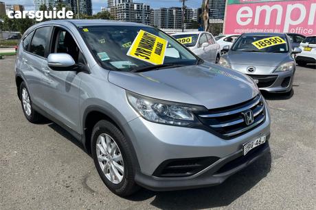 Silver 2013 Honda CR-V Wagon Vti (4X2)