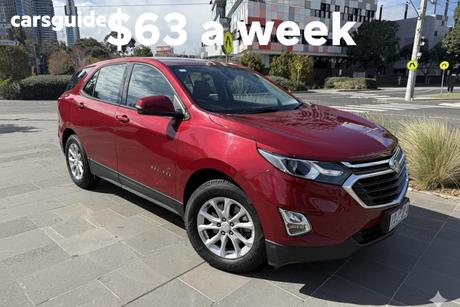 Red 2018 Holden Equinox Wagon Ls (Fwd)