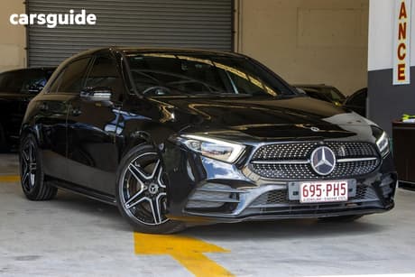 Black 2018 Mercedes-Benz A45 Hatchback 4Matic