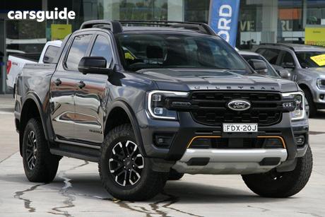 Grey 2023 Ford Ranger Double Cab Pick Up Wildtrak X 2.0 (4X4)
