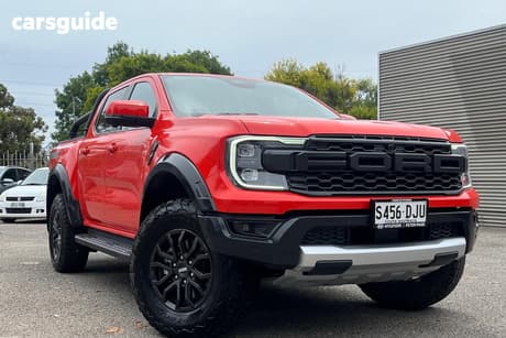 Orange 2023 Ford Ranger Double Cab Pick Up Raptor 3.0 (4X4)