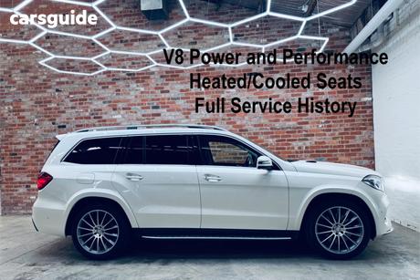 White 2016 Mercedes-Benz GLS500 Wagon 4Matic