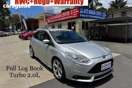 Silver 2012 Ford Focus Hatchback St