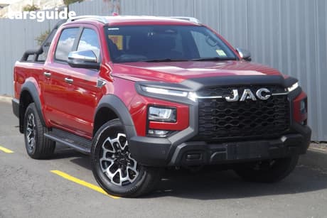 Red 2025 JAC T9 UTE Dual Cab Pick-up Haven (4X4)