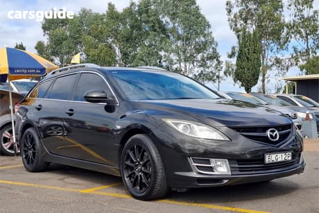 Black 2009 Mazda 6 Wagon Classic