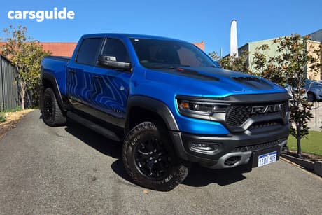 Blue 2023 RAM 1500 Crew Cab Utility Trx (4X4)