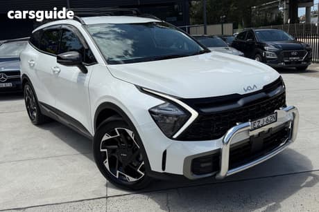 White 2023 Kia Sportage Wagon Sx+ (Fwd)