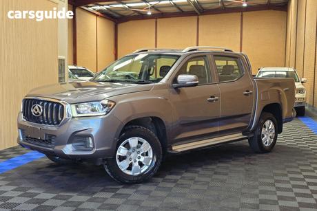 Grey 2021 LDV T60 Double Cab Utility Pro (4X4)