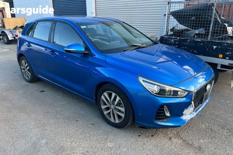 Blue 2017 Hyundai I30 Hatchback Active