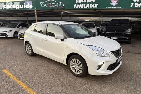 White 2022 Suzuki Baleno Hatchback Gl