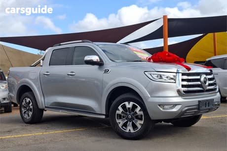 Silver 2023 GWM UTE Dual Cab Utility Cannon-L (4X4)