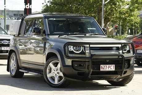 Green 2021 Land Rover Defender Wagon 110 D300 Se (220Kw)