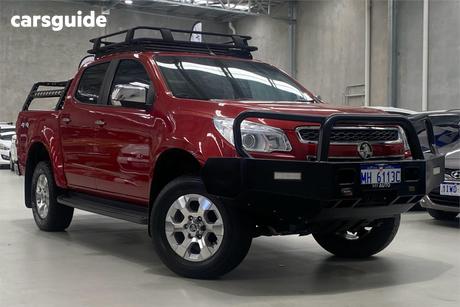 Red 2015 Holden Colorado Crew Cab Pickup Ltz (4X4)