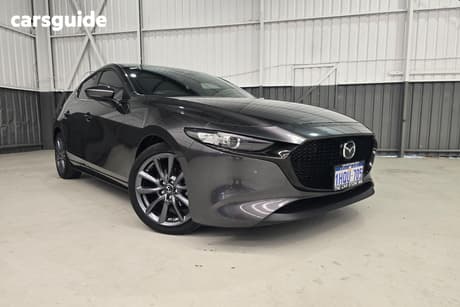 Grey 2023 Mazda 3 Hatchback G20 Evolve