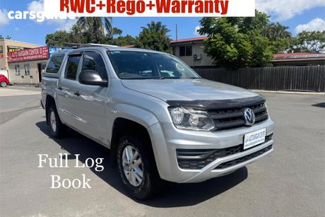 Silver 2017 Volkswagen Amarok Dual Cab Utility Tdi420 Core Edition (4X4)