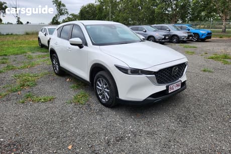 White 2022 Mazda CX-5 Wagon Maxx Sport (Fwd)