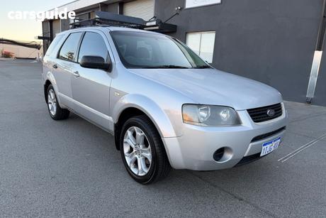 Silver 2009 Ford Territory Wagon Tx (Rwd)