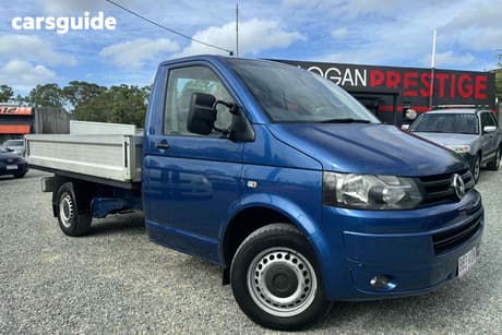 Blue 2015 Volkswagen Transporter Cab Chassis Tdi 340 Lwb