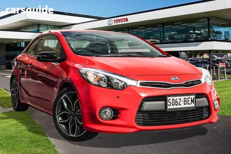 Red 2014 Kia Cerato Coupe Koup Turbo
